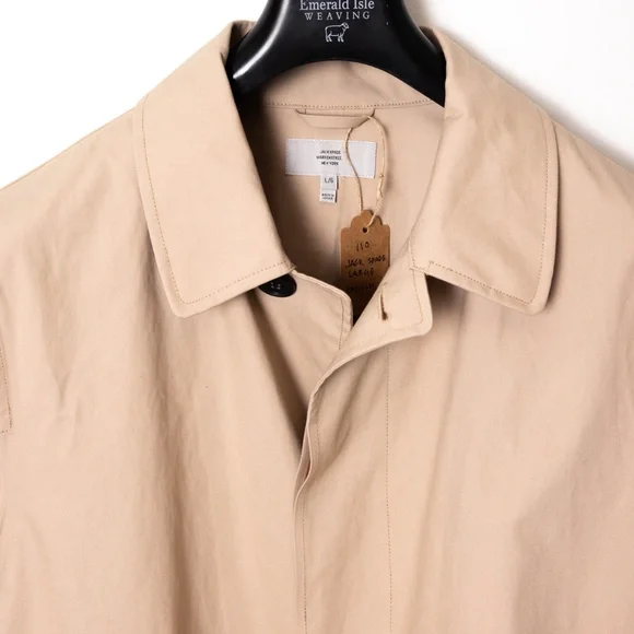 Jack Spade Men's Waterproof Trench - Size Large - Picture 2 of 8